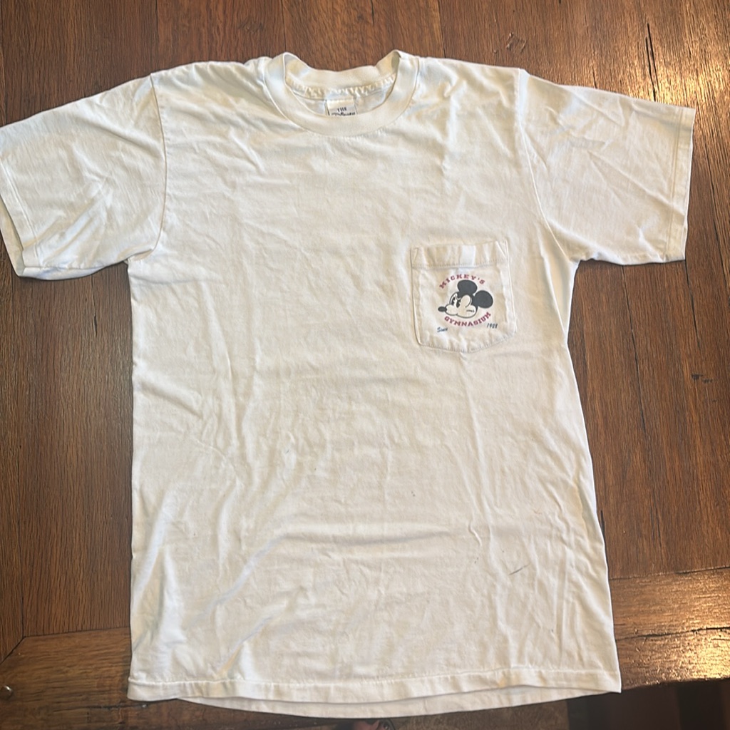 Vintage Disney Store Mickeys Gymnasium Tshirt Vintage Disney Store Mickeys Gymnasium Tshirt